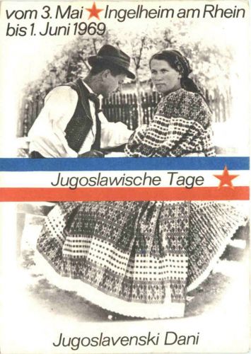 Ingelheim am Rhein - Jugoslawische Tage 1969