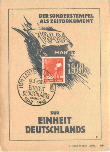 Leutenberg - Einheit Deutschland 1948