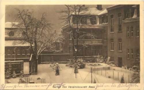 Garten des Vereinslazarett Rees