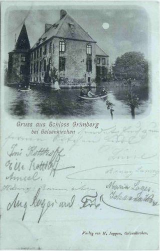 Gruss aus Schloss Grimberg bei Gelsenkirchen