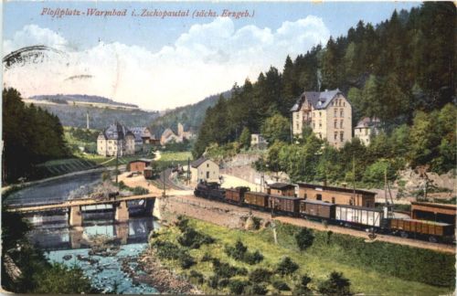 Flossplatz Warmbad im Zschopautal