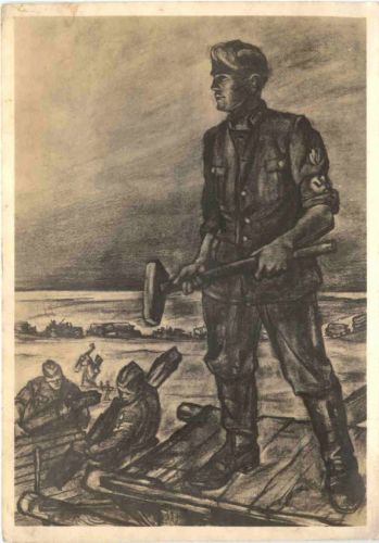 Unsere Arbeitsmänner im Kriegseinsatz - RAD an der Ostfront