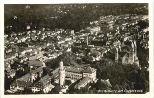 Bad Homburg vom Flugzeug aus
