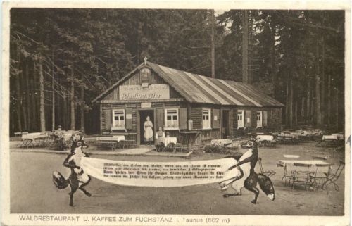 Königstein - Waldrestauration zum Fuchstanz im Taunus