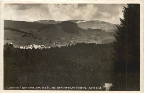 Altglashütten Schwarzwald