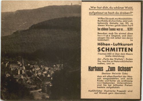 Schmitten - Kurhaus Zum Ochsen