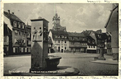 Darmstadt-Altstadt - Partie an der Insel
