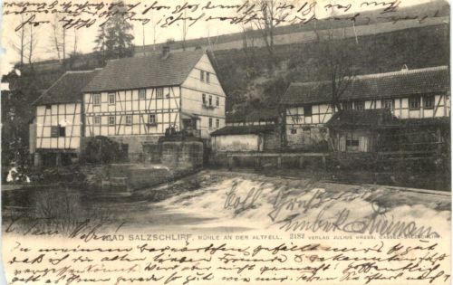 Bad Salzschlirf - Mühle an der Altfell