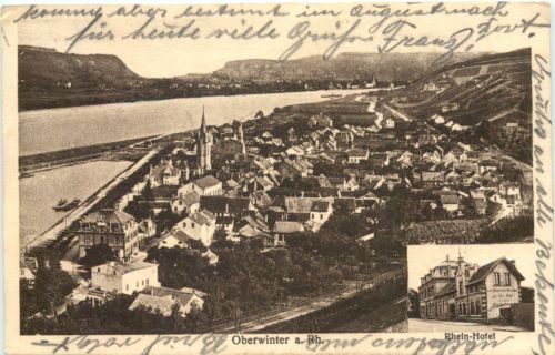 Oberwinter am Rhein - Rhein-Hotel