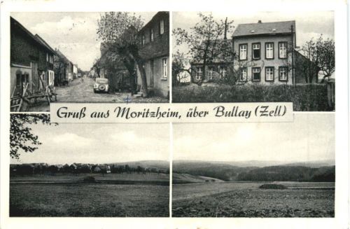Gruss aus Moritzheim über Bullay Zell