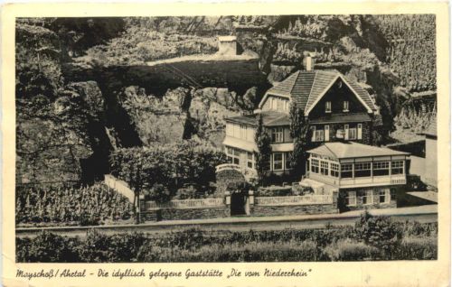 Mayschoss Ahrtal - Gaststätte Die vom Niederrhein