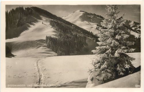 Sigiswanger- und Rangiswangerhorn bei Sonthofen