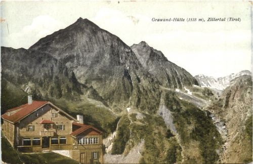 Grawand Hütte im Zillertal