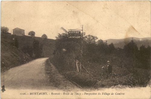 Montagny - Roseraie - Route de Thizy
