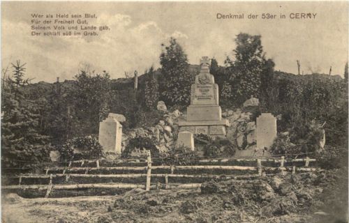 Denkmal der 53er in Cerny