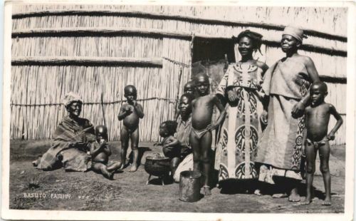 South Africa - Basuto Family