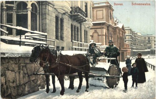 Davos - Schneewalze