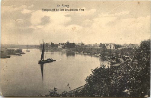 de Steeg - Yselgezicht bij het Rhedensche Veer