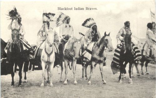 Blackfoot Indian Braves