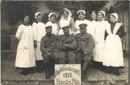 Bayr. Vereinslazarett Ramstein Pfalz 1915