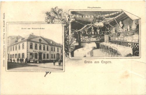 Gruss aus Engers am Rhein - Neuwied