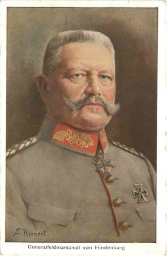 Generalfeldmarschall von Hindenburg