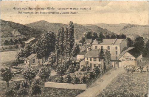 Gruss von Sponsheimer Mühle - Bingen