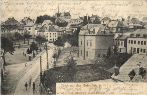Gruss auf den Hahnplatz in Prüm
