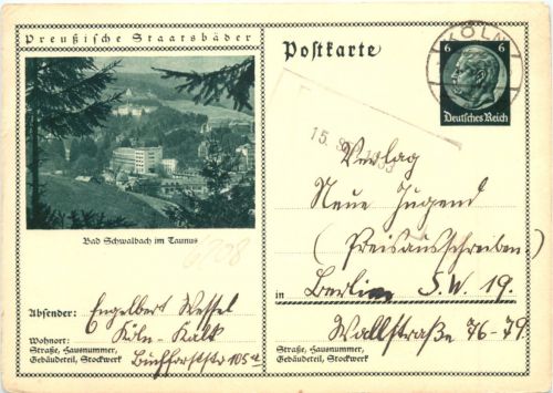 Bad Schwalbach - Ganzsache