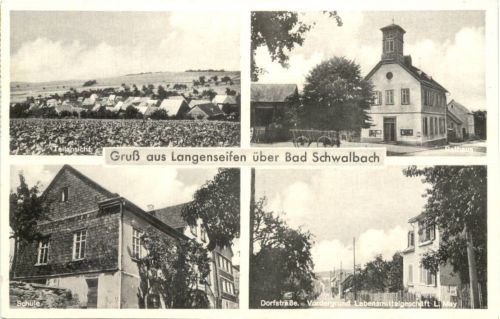 Gruss aus Langenseifen über Bad Schwalbach im Taunus