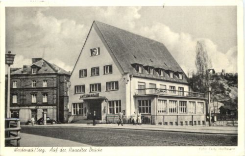 Weidenau Siegen - Auf der Haardter Brücke