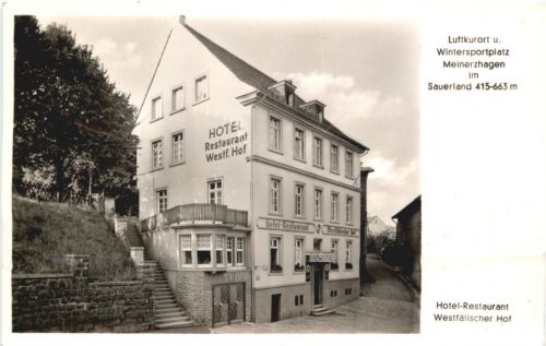 Meinerzhagen im Sauerland - Hotel Westfälischer Hof