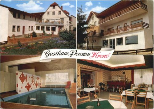Weiten-Gesäss im Odenwald - Gasthaus Krone