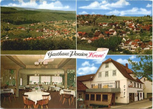 Weiten-Gesäss im Odenwald - Gasthaus Krone
