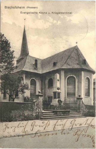 Bischofsheim Hessen - Ev. Kirche