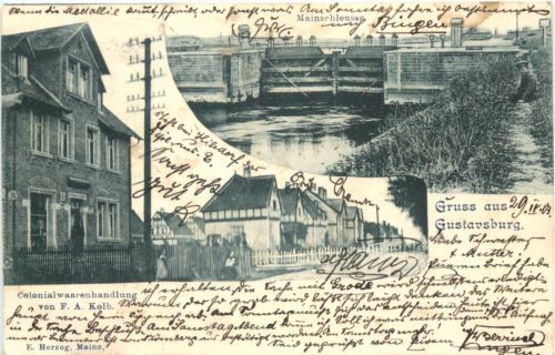 Gruss aus Gustavsburg - Ginsheim