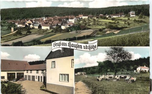 Gruss aus Hausen von der Höhe