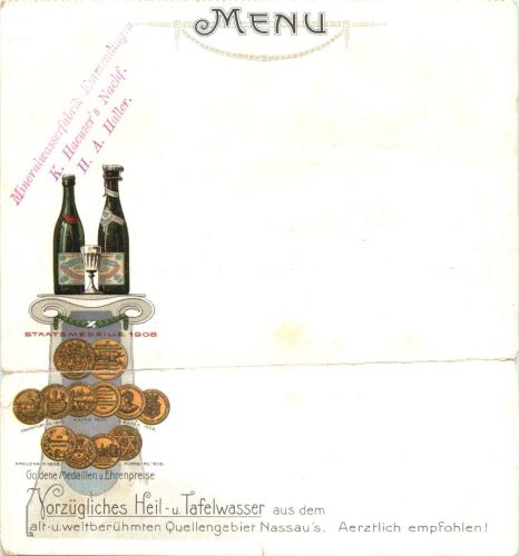 Mineralwasserfabrik Emmendingen - Menu - Selters