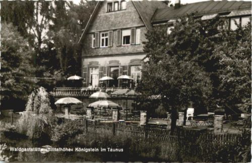 Königstein im Taunus- Waldgaststätte Billtalhöhe