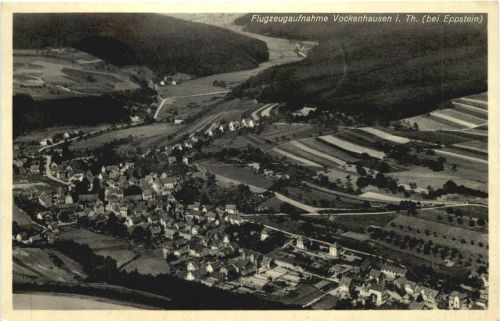 Vockenhausen bei Eppstein - Flugzeugaufnahme