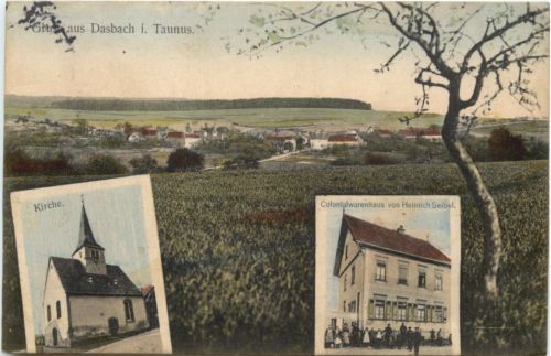 Gruss aus Dasbach im Taunus - Idstein