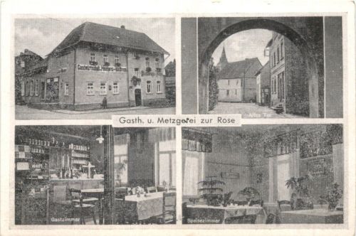 Wehrheim im Taunus - Gaststätte Zur Rose