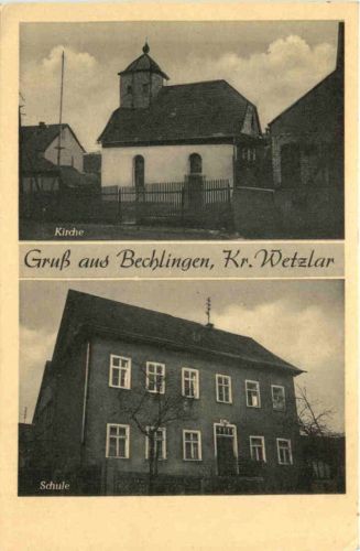 Gruss aus Bechlingen - Krs. Wetzlar Asslar