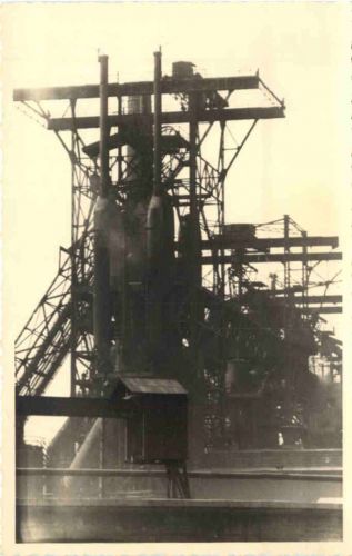 Hattingen - Hochöfen Ruhrstahl 1942