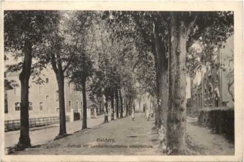Geldern - Ostwall mit Landwirtschaftlicher Winterschule
