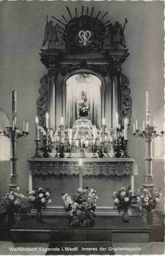 Eggerode in Westfalen - Inneres der Gnadenkapelle