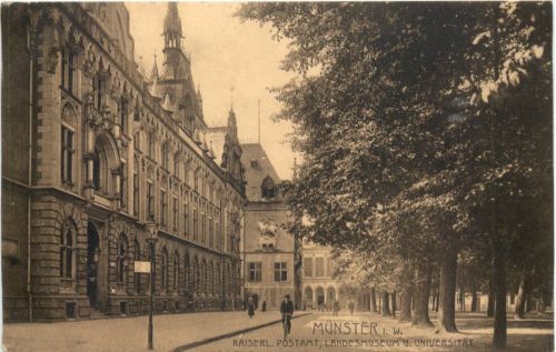 Münster in Westfalen - Kaiserl. Postamt