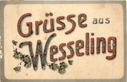 Grüsse aus Wesseling