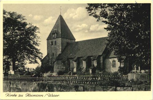 Kirche in Heimsen Weser