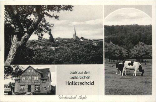 Gruss aus Hatterscheid - Winterschied